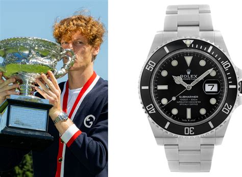 sinner testimonial rolex|Rolex e il tennis .